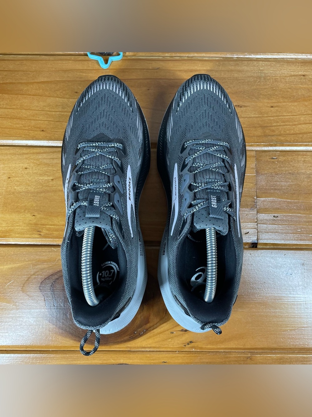 Brooks Ghost Trail Womens Size 9.5 B Gray Black Trail Running Shoes 1204641B037 - Picture 12 of 16